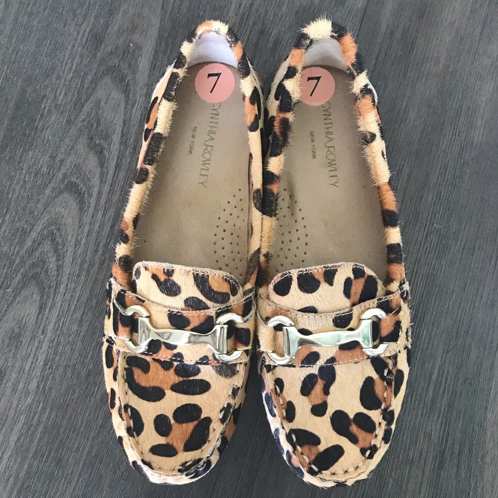 COPY - Cynthia Rowley Leopard Loafer Flats